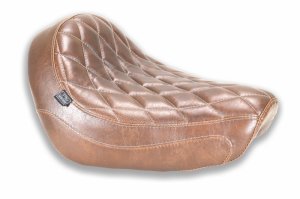 Honda Rebel Solo Seat - Mustang Motorcycle - Tripper Solo Driver w/ Diamond - Distressed Brown - `17-`25 Honda Rebel Solo Seat - Mustang Motorcycle - Tripper Solo Driver w/ Diamond - Distressed Brown - `17-`25